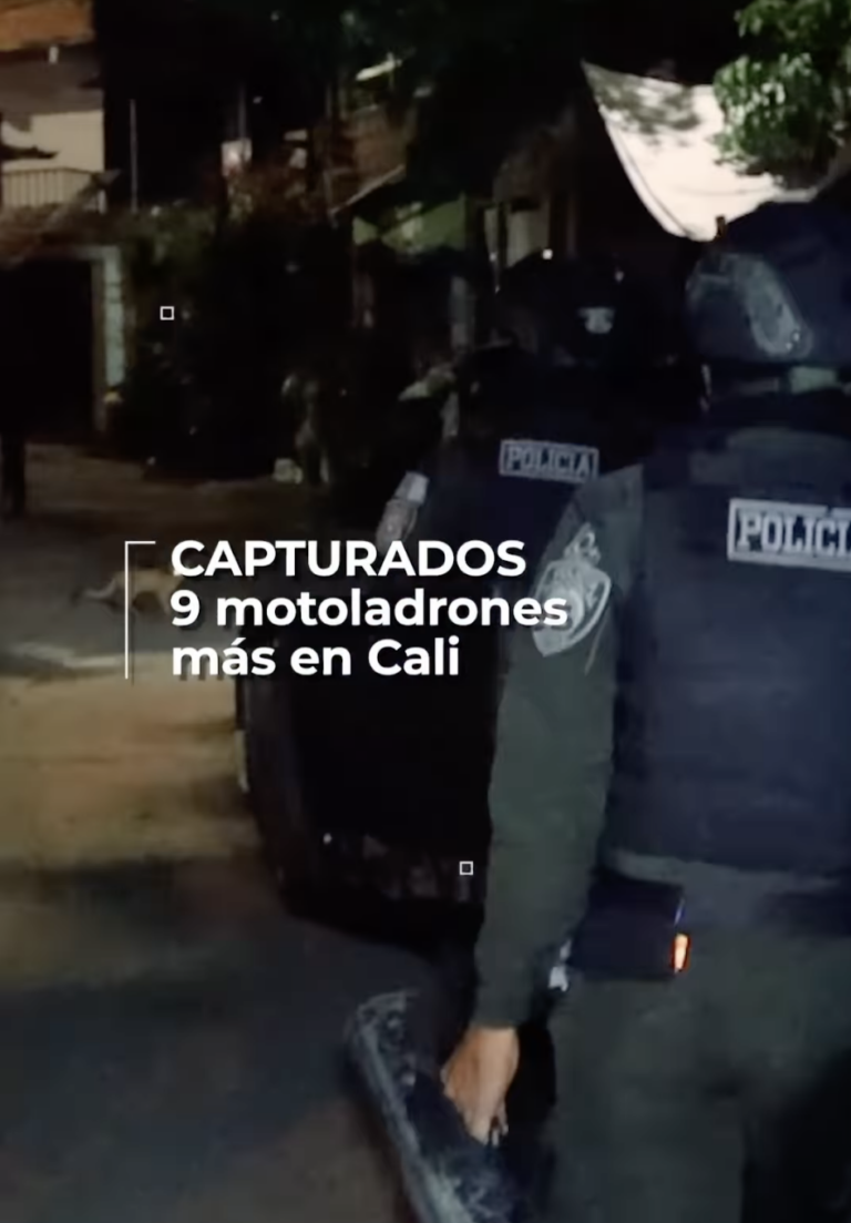 Caen ‘Los de la Quinta’: 9 motoladrones capturados en Cali tras operación conjunta